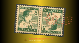 Imagen Blog Centro Filatelico Poblenou sobre Tete Beche o sellos invertidos