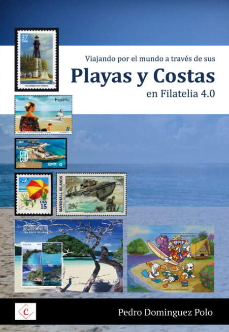 Portada del Libro Playas y Costas en Filatelia 4.0