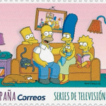 Los Simpson, Sellos Postales en springfield